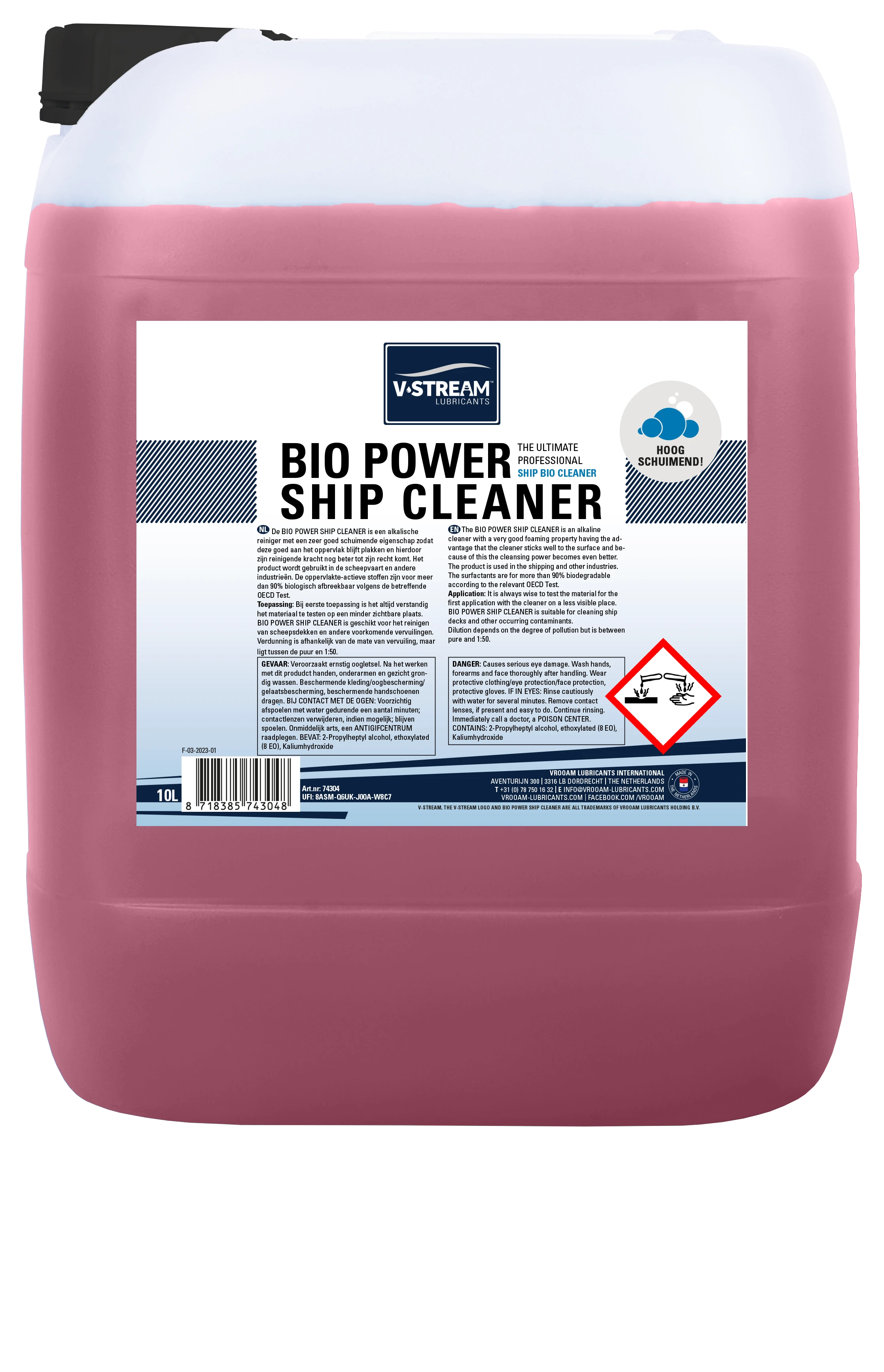 V-STREAM Bio Power Ship Cleaner 10L